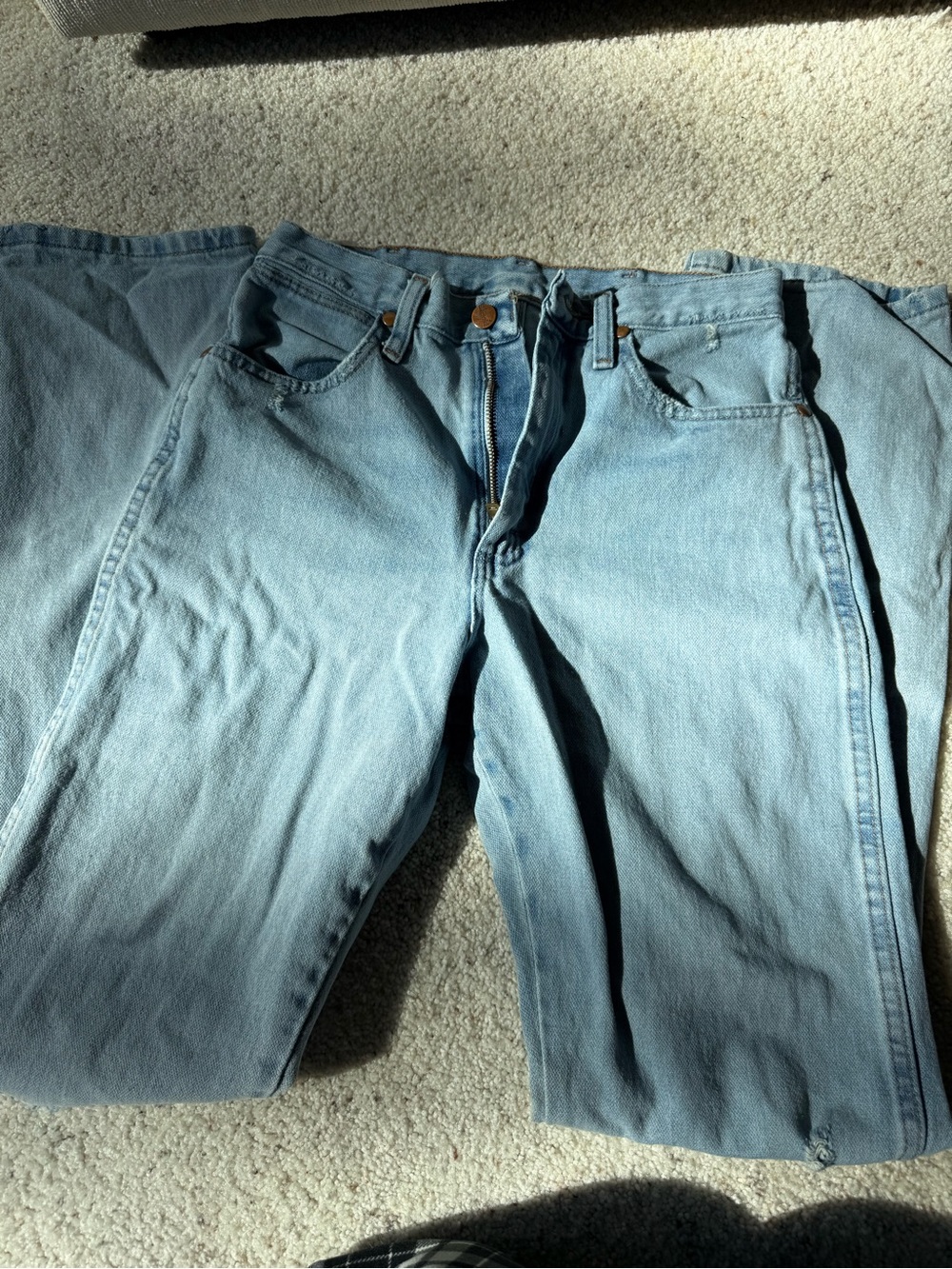 Woman’s wrangler jeans